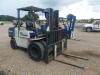 Komatsu G40T-6 40 Forklift, s/n 41499A: LP Gas, Canopy, 48" Forks, 8820 lp Cap.