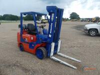 Komatsu FG30SHT Forklift, s/n 4550241832: LP Gas, Canopy, 42" Forks, Meter Shows 7678 hrs