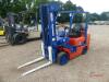 Komatsu FG30SHT Forklift, s/n 4550241832: LP Gas, Canopy, 42" Forks, Meter Shows 7678 hrs - 9