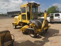 Superior DT80J Sweeper, s/n 812427: Encl. Cab, Meter Shows 1416 hrs