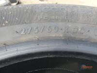 (4) Continental CrosContact 275-60R20 Tires: Less than 400 mi.