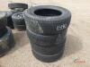 (4) Continental CrosContact 275-60R20 Tires: Less than 400 mi. - 2