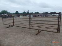24' Freestanding Cattle Panel w/ 8' Gate