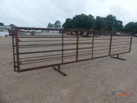 24' Freestanding Cattle Panel w/ 12' Gate