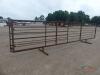 24' Freestanding Cattle Panel w/ 12' Gate