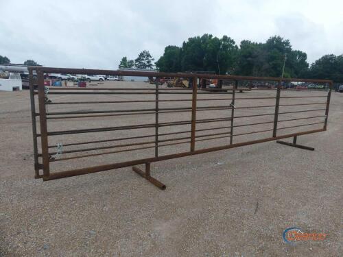 24' Freestanding Cattle Panel w/ 12' Gate