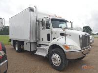 2016 Peterbilt PB337 Enclosed Fuel & Lube Truck, s/n 2NP2HJ7XXGM354706: S/A, Paccar PX9 300hp Diesel Eng., Allison Auto, 11R22.5 Tires, Odometer Shows 242K mi.