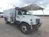 1997 GMC C7500 Debris Truck, s/n 1GDM7H1JBVJ519717: Cat Eng., 6-sp., Dump Bed, Odometer Shows 366K mi.