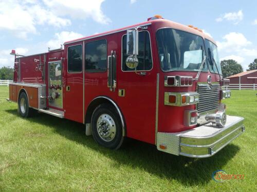 1994 Sutphen Fire Truck, s/n 1S9A1BBD4R1003007: Auto, Meter Shows 6678 hrs, Odometer Shows 98K mi. (Utility Owned)