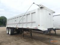 1997 Travis 28' Dump Trailer, s/n 1T92F2833V1247526 (No Title - Bill of Sale Only): T/A, Frame-type, 11R24.5 Tires