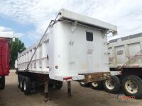 1997 East 27' Dump Trailer, s/nb 1E1D1M481VRG21570 (No Title - Bill of Sale Only): Tri-axle, Frame-type, Air Ride, 11R22.5 Tires