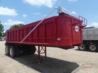 1991 Palmer Dump Trailer, s/n 1P924SS9MA003203: T/A, Tarp