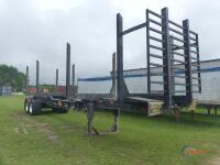 2024 Magnolia 40' 4-bolster Log Trailer, s/n 1M9BA4024R1435204 (Title Delay): Reconditioned, T/A