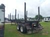 2024 Magnolia 40' 4-bolster Log Trailer, s/n 1M9BA4024R1435204 (Title Delay): Reconditioned, T/A - 5