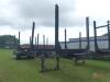 2022 Magnolia 40' 4-bolster Log Trailer, s/n 1M9BA4026N1435344 (Title Delay): T/A