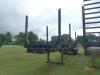 2022 Magnolia 40' 4-bolster Log Trailer, s/n 1M9BA4026N1435344 (Title Delay): T/A - 9