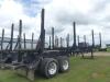 2024 Magnolia 40' 4-bolster Log Trailer, s/n 1M9BA4029R1435053 (Title Delay): T/A - 4