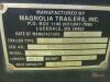 2024 Magnolia 40' 4-bolster Log Trailer, s/n 1M9BA4029R1435053 (Title Delay): T/A - 8