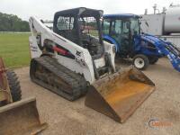 2018 Bobcat T740 Skid Steer, s/n B3CA14343: Canopy, GP Bkt., Rubber Tracks, Meter Shows 2917 hrs