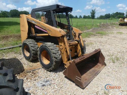 Case 60XT Skid Steer, s/n JAF0348756: Canopy, Rubber Tires