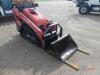 2023 Kubota SCL1000 Stand-On Skid Steer, s/n 12783: w/ Bkt. & Forks