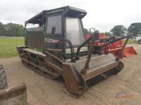Gyrotrac GT25 Forestry Mulcher, s/n BCT25051080C: Encl. Cab, 92" Mulching Head, 28" Rubber Tracks, Meter Shows 994 hrs