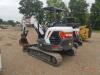 2024 Bobcat E48 Mini Excavator, s/n B6EC11323: Canopy, Hyd. Thumb, Blade, Bkt., Rubber Tracks, Meter Shows 738 hrs - 3