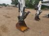 2024 Bobcat E48 Mini Excavator, s/n B6EC11323: Canopy, Hyd. Thumb, Blade, Bkt., Rubber Tracks, Meter Shows 738 hrs - 5