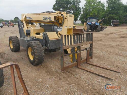 Gehl RS6-34 4WD Telescopic Forklift, s/n DG22808: 4-wheel Steer