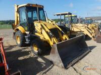 JCB 3CX 4WD Loader Backhoe, s/n 907945: C/A, Meter Shows 1524 hrs
