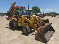Case 580E 4WD Loader Backhoe, s/n 17483487: 4-in-1 Loader