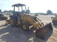 Ford 455D Loader Landscaper, s/n A437042: 2wd, Canopy, Front Loader, Rear Gannon Box Blade, Meter Shows 2297 hrs