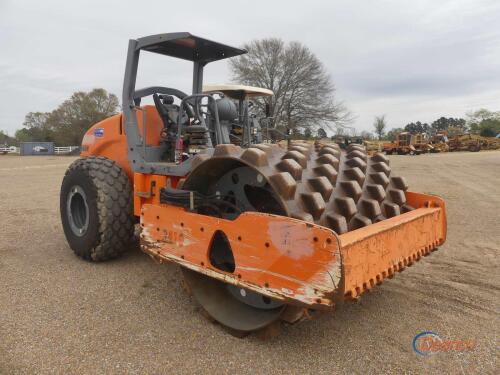 2012 Hamm 3410P Vibratory Padfoot Compactor, s/n H1792119: Canopy, Deutz Diesel, 84" Drum, Meter Shows 3807 hrs