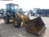 2014 Cat 908H2 Rubber-tired Loader, s/n JRD02290: Encl. Cab, GP Bkt., Meter Shows 3837 hrs
