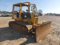 2007 Komatsu D39PX-21 Dozer, s/n 1002230: Canopy, Sweeps, Rear Screen, 95hp Turbo Diesel, 6-way Blade, 29" Steel Tracks, Drawbar