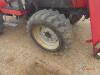 Massey Ferguson 1540 MFWD Tractor, s/n JP825106 (Salvage): MF 1525 Loader, No Bkt., Lift Arms, PTO, Runs, Busted PTO Housing, Meter Shows 885 hrs - 8