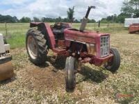 International Tractor, s/n 171572ASX (Salvage): Diesel Eng., 3PH, PTO, Motor Locked Up