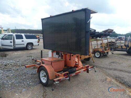 Highway Lighted Billboard: Trailer-mounted