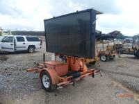 Highway Lighted Billboard: Trailer-mounted