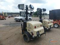 Doosan Light Tower, s/n 4FVLSBAA7KU490655: Kubota Eng., 1400 hrs
