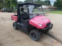 2012 Honda Big Red 4WD Utility Vehicle, s/n 3H1VE0109CD303497 (No Title - $50 Trauma Care Fee Applies): Windshield, Winch, Transmission Issues, Meter Shows 4459 hrs