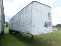 40' Van Trailer, s/n E12245-3402TIL (No Title - Bill of Sale Only)