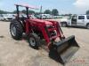 Massey Ferguson 2605 Tractor, s/n 517317: 2wd, Rollbar Canopy, MF L210 Loader w/ Bkt., Drawbar, 3PH, PTO, Meter Shows 319 hrs