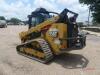 2023 Cat 299D3XE Skid Steer, s/n BX904947: C/A, High Flow, 2-sp., Rubber Tracks, GP Bkt., Meter Shows 1384 hrs - 9