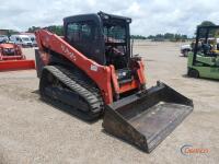 2022 Kubota SVL97-2 Skid Steer, s/n KBCZ064CCN1C68943: C/A, GP Bkt., Backup Camera, Rubber Tracks, Meter Shows 4144 hrs