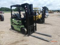 Clark CGC20 Forklift, s/n C365L02129464: LP Gas, Triple Stage Mast, Side Sh