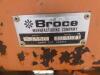 Broce RJ350 Sweeper, s/n 403071: Encl. Cab, Meter Shows 1630 hrs - 5