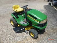 John Deere LA115 Riding Mower, s/n GXA115A320438: JD 19.5 Eng., 42" Deck, Hydrostatic