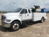 2006 Ford F650 Mechanic Truck, s/n 3FRNX65F06V299350: S/A, Cummins Eng., Auto 6406H Crane, Miller Welder/Generator, Ingersoll Rand Air Compressor, Odometer Shows 341K mi. - 17