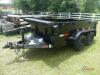 2024 Raw Maxx Dump Trailer, s/n 3EVBD102XR1115853: T/A, 7000 lb. Axles, Bumper-pull, Elec. Over Hyd. Lift, Pull Out Metal Ramps, Tarp Cover - 8